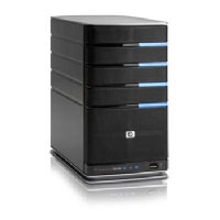 HP MediaSmart Server EX470 - Servidor - micro torre - 1 x Sempron 1.8 GHz - RAM 512 MB - disco duro 1 x 500 GB - Gigabit Ethernet - Windows Home Server - AMD LI
